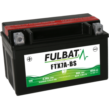 Akumulator Fulbat YTX7A-BS FTX7A-BS MF 12V 6.3Ah 90A